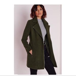 Faux Wool Pea Coat